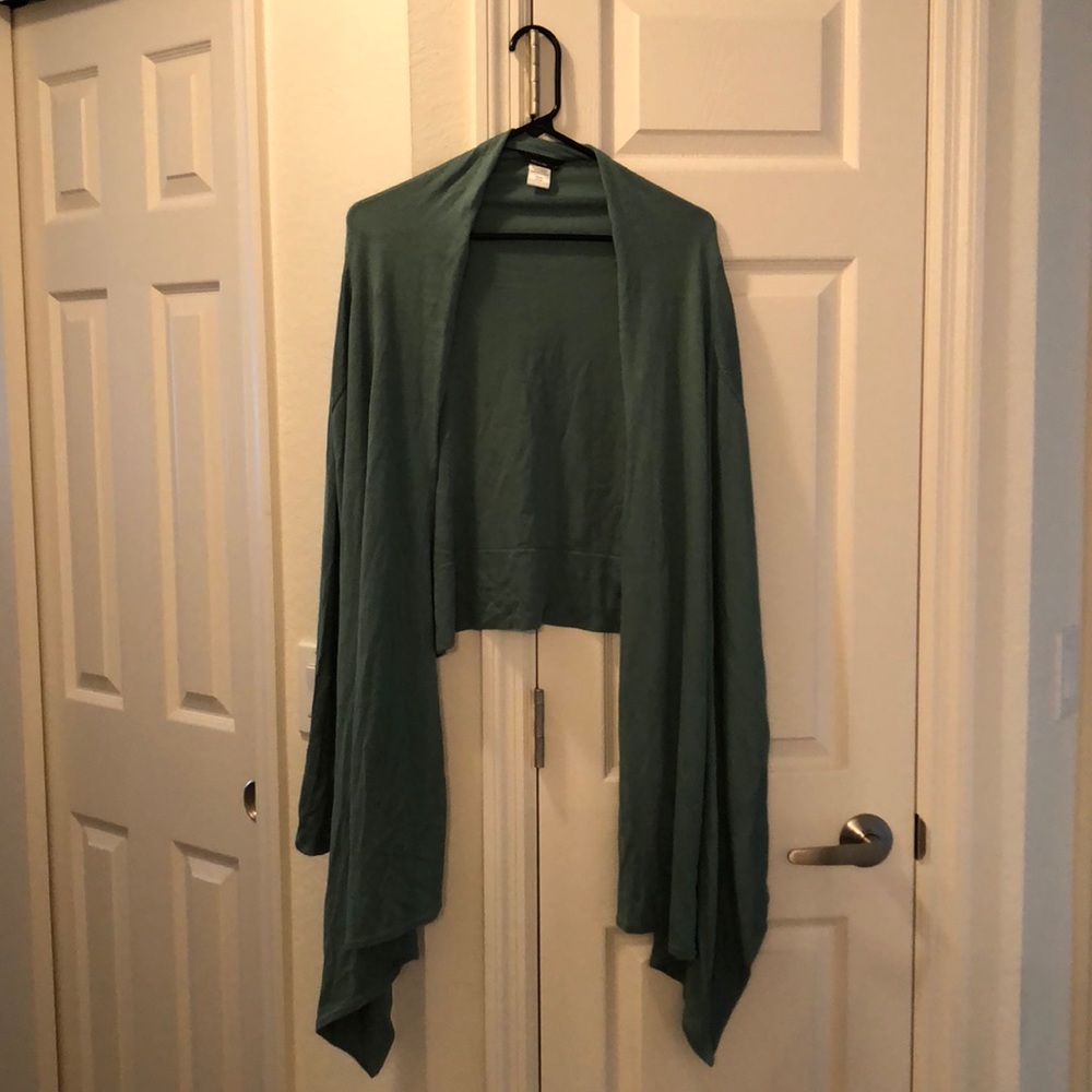 BCBG MAXAZRIA wrap sweater